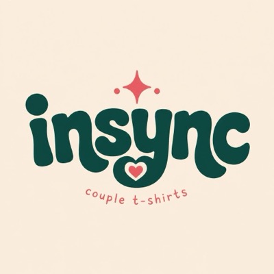 Insync couple t-shirts logo